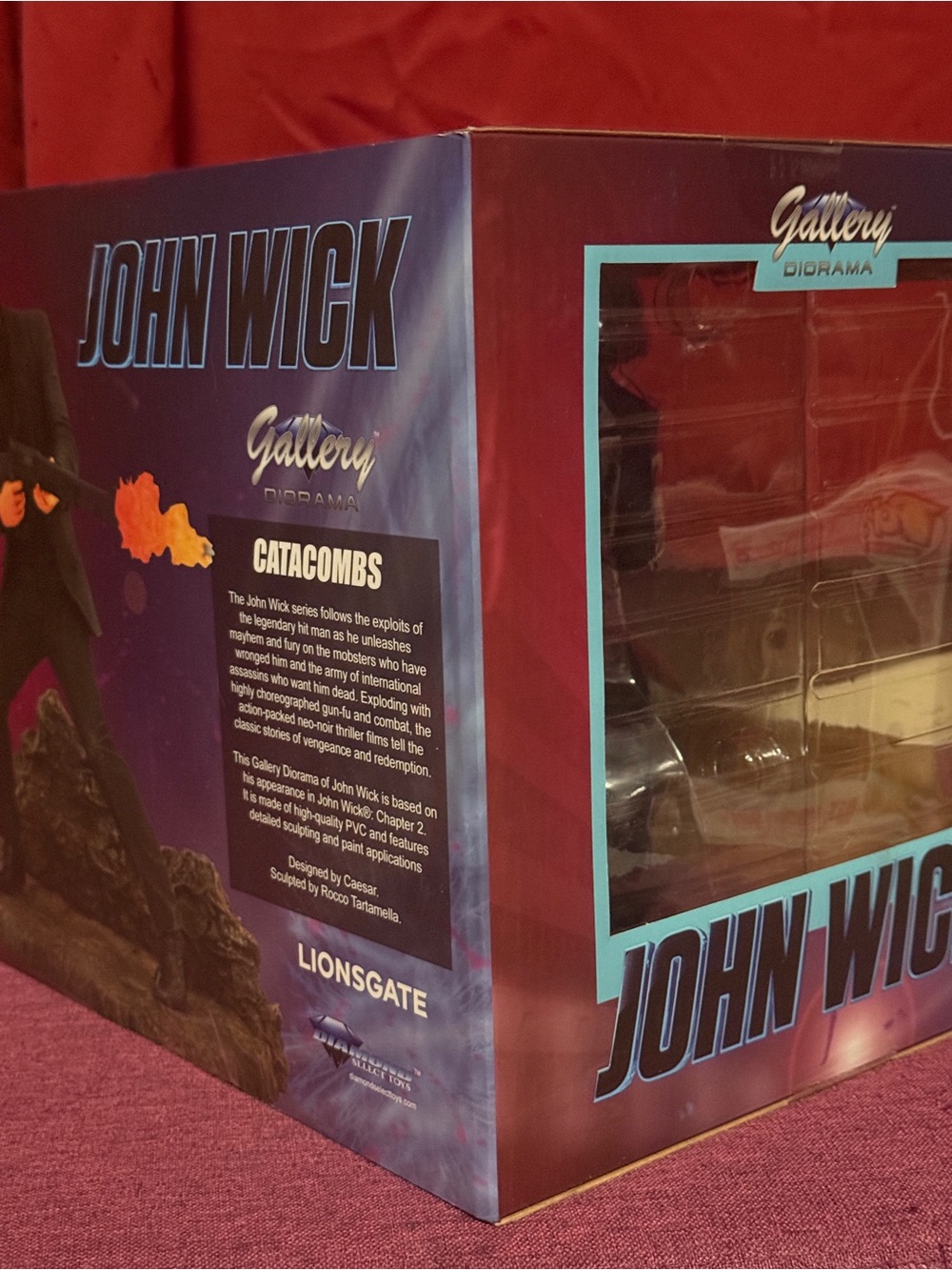 Gallery John Wick Catacombs Collectible Figure in Box NIB - Picture 6 of 12